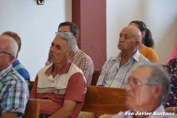 Misa y procesión religiosa en Cazadores  (Foto Francisco Javier Santana)